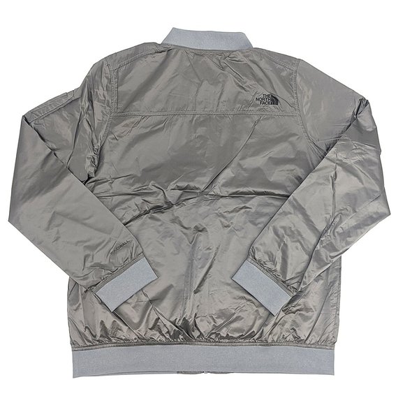 The North Face Women's Meaford Bomber Jacket Gray Large - Picture 7 of 10